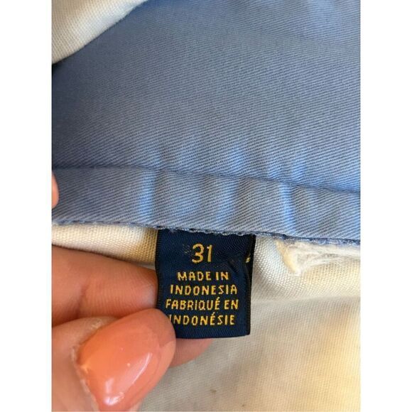 Polo Ralph Lauren Mens Stretch Classic Fit Chino Shorts 31 Embroidery Fish - Picture 4 of 10